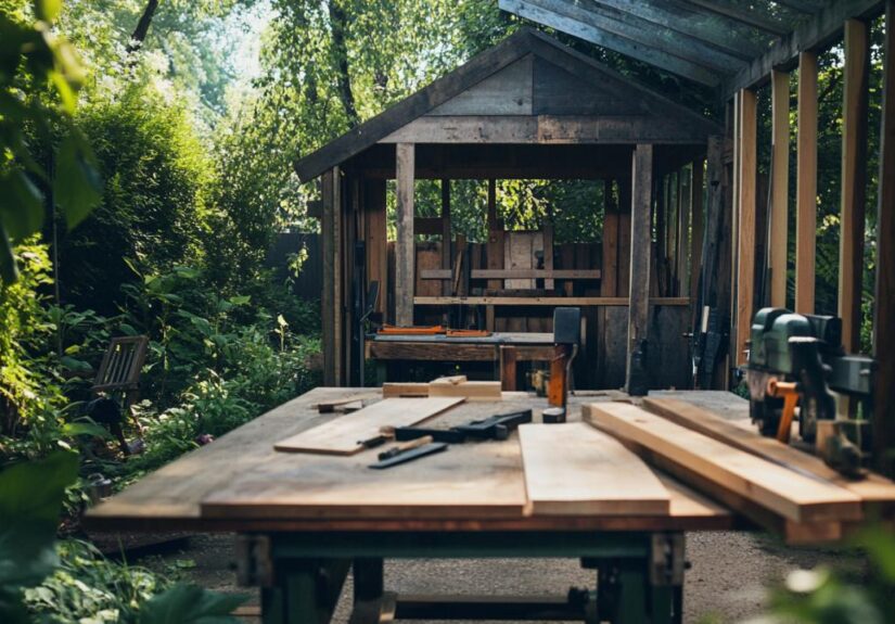 How to Build a Wooden Garden Shed: A Complete Guide to Creating Organised Storage for Your Tools and Equipment